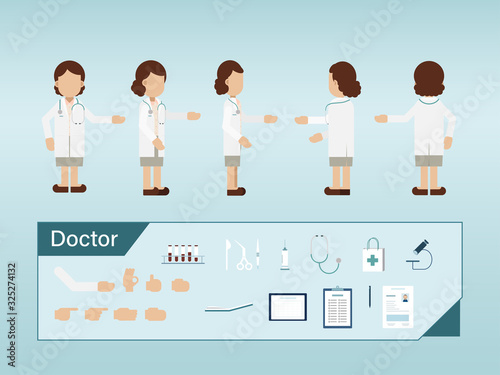 Set of doctors
