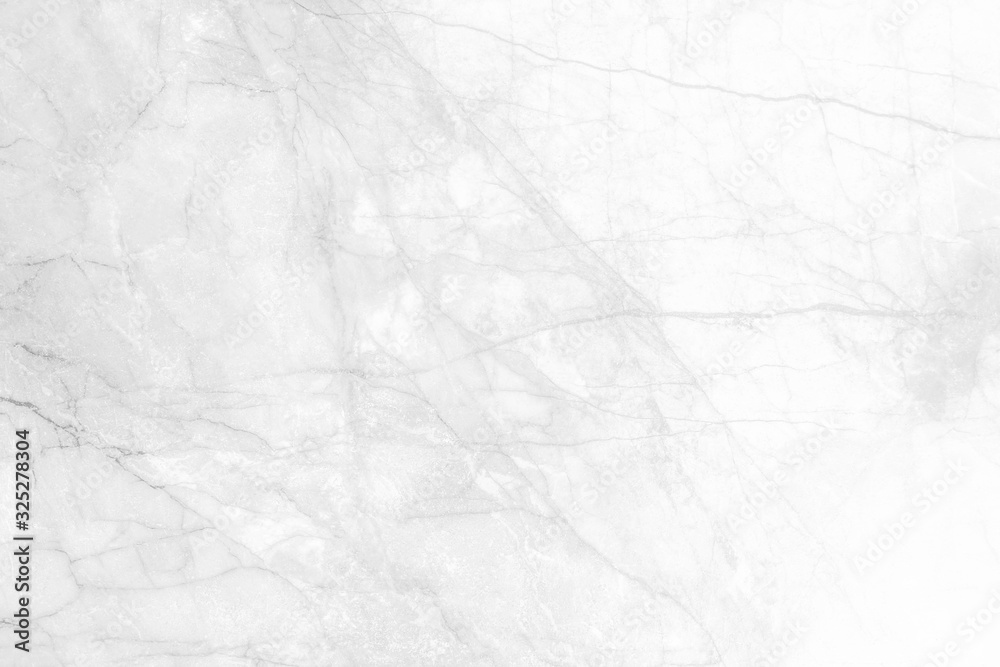 White marble texture with natural pattern for background or design art work	