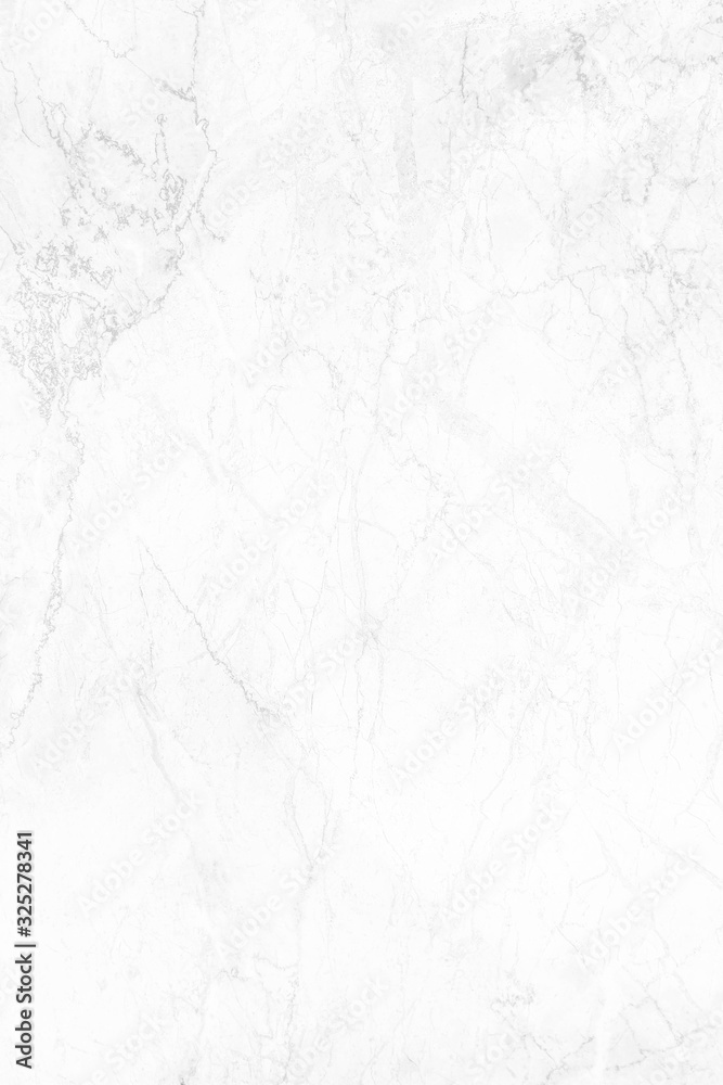 White marble texture with natural pattern for background or design art work	