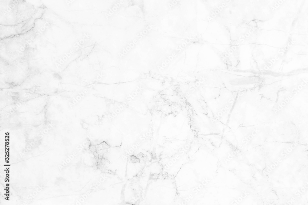 White marble texture with natural pattern for background or design art work	