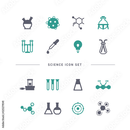 SCIENCE ICON SET