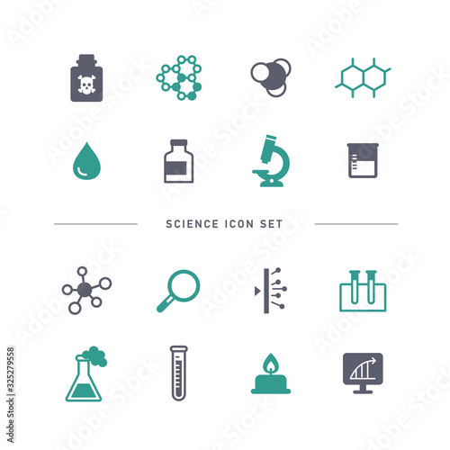 SCIENCE ICON SET