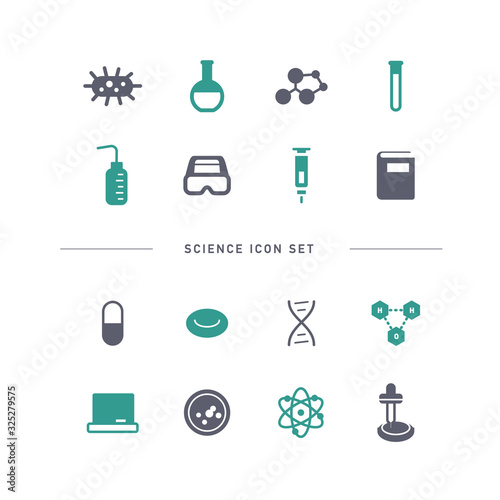 SCIENCE ICON SET