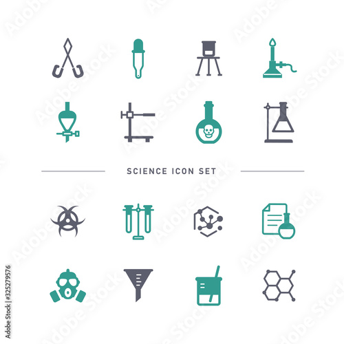 SCIENCE ICON SET