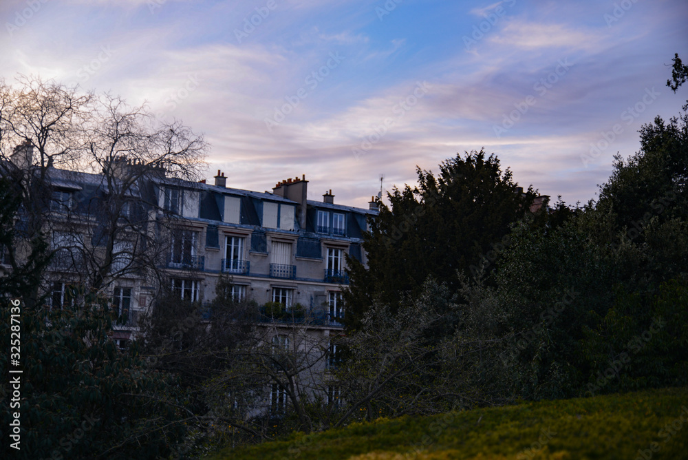 Un batiment typique parisien