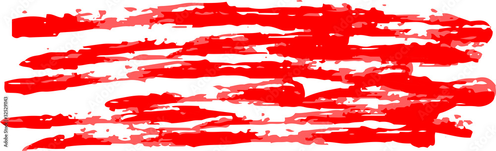 Variation of handwritten horizontal Red lines Variation of handwritten horizontal Red lines