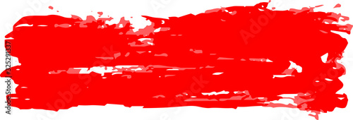 Variation of handwritten horizontal Red lines