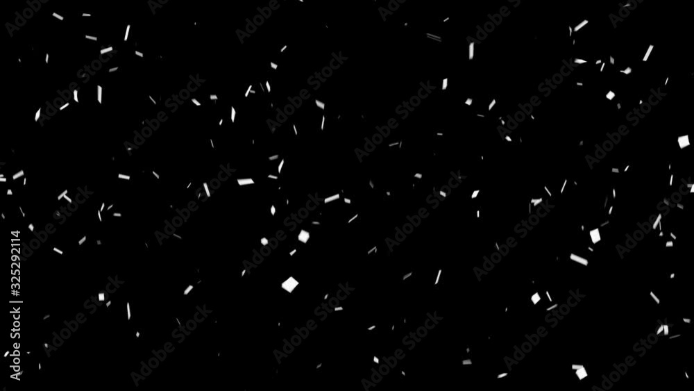 Confetti Falling American Flag Color Loop Animation / with Full HD Alpha Matte Channel Confetti Falling American Flag Color Loop Animation / with Full HD Alpha Matte Channel