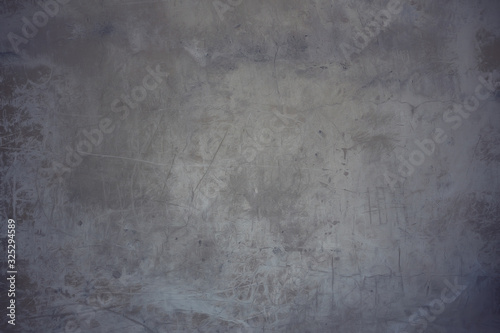 old gray wall / abstract vintage gray background, texture old concrete, plaster crack