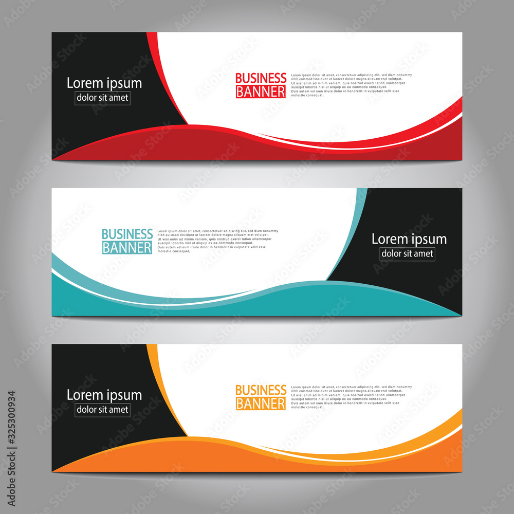 Abstract business banner template design.vector illustration. Abstract business banner template design.vector illustration.