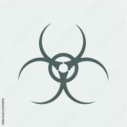 chemical wastes icon, vector desing