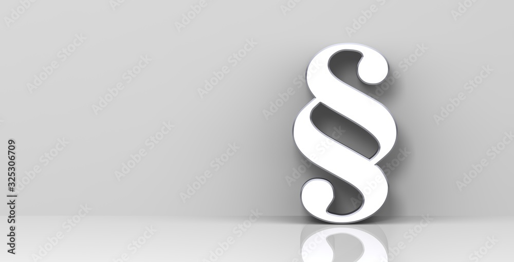 paragraph symbol white sign 3d paragraph symbol white sign 3d