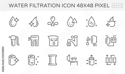 water filtration icon