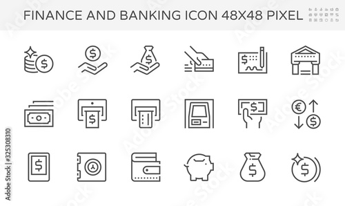 finance banking icon