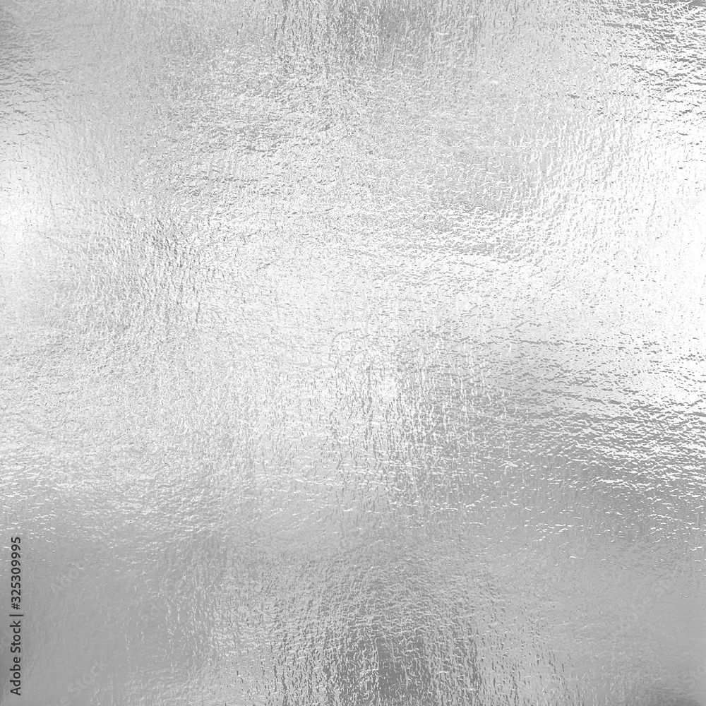 Silver foil texture Stock Illustration