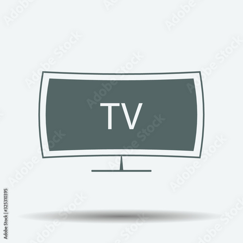 TV Icon illustration isolated vector sign symbol