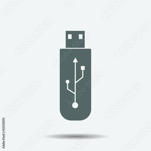 Usb Icon illustration isolated vector sign symbol