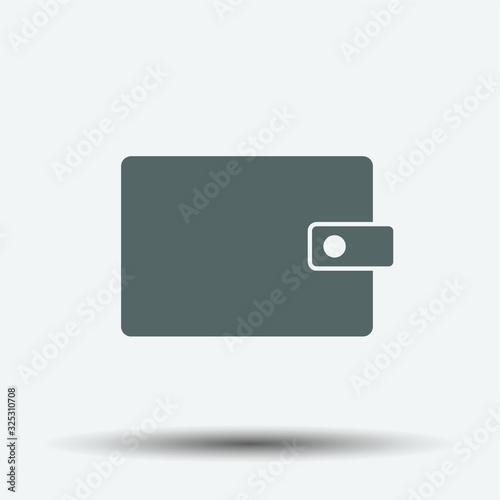 Wallet Icon illustration isolated vector sign symbol