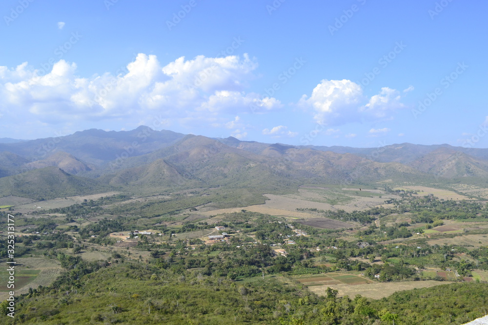 Surrounding landscape of Trinidad, Cuba, as seen from the Cerro de la Vigia viewpoint Surrounding landscape of Trinidad, Cuba, as seen from the Cerro de la Vigia viewpoint