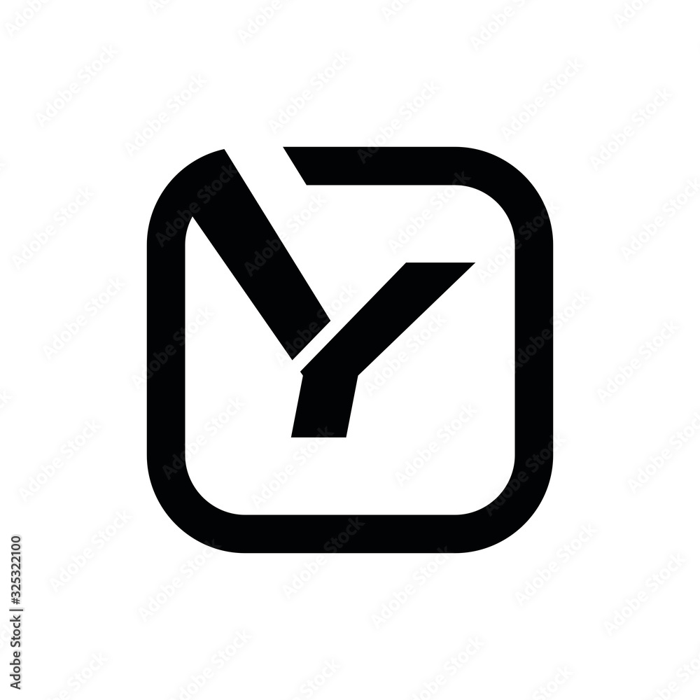 YY Y letter logo design vector YY Y letter logo design vector