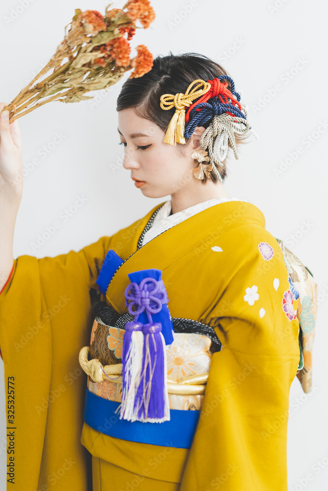 Fototapeta premium 和装の花嫁