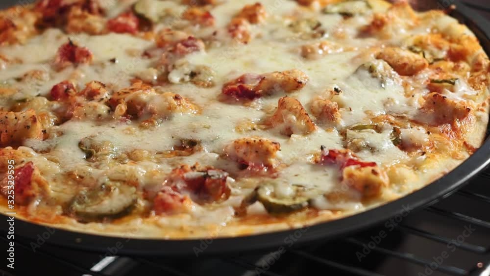 cooking homemade pizza in the oven. cooking homemade food cooking homemade pizza in the oven. cooking homemade food