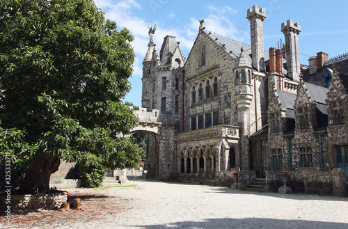 Chateau de Keriolet en Bretagne