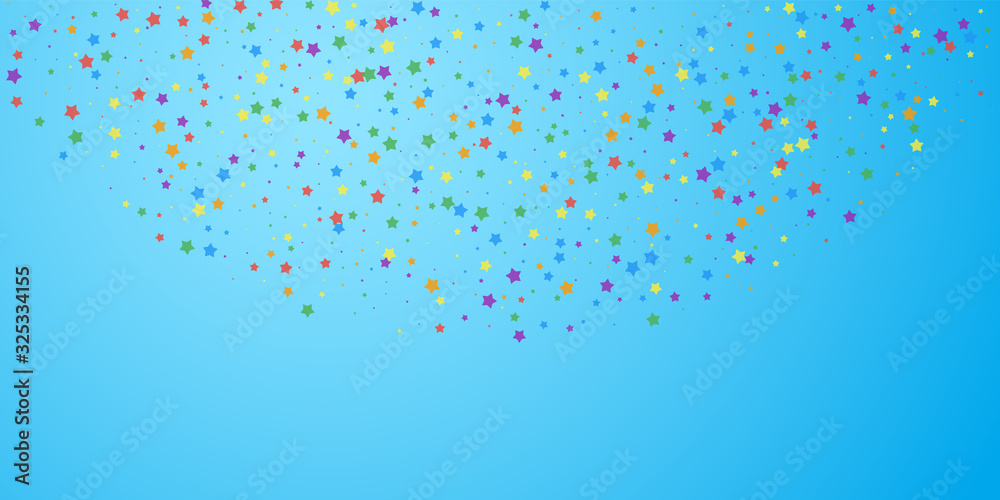 Festive confetti. Celebration stars. Joyous stars Festive confetti. Celebration stars. Joyous stars