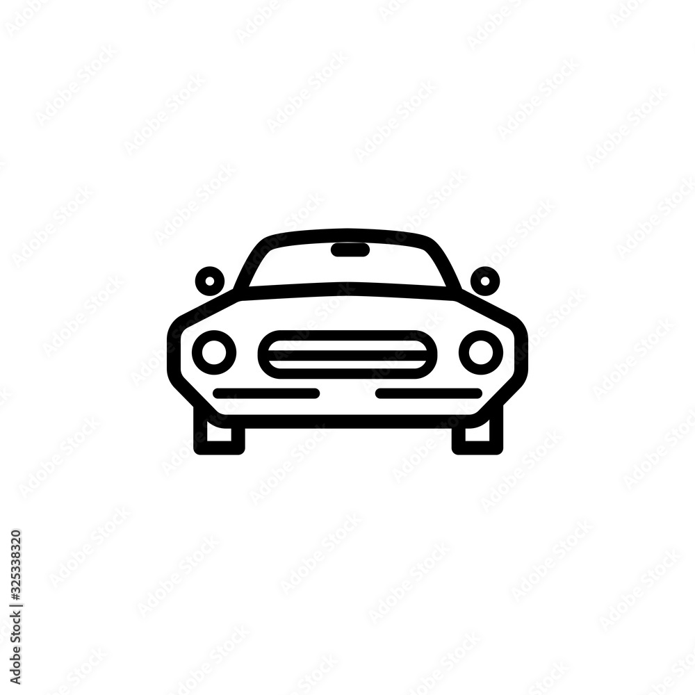 Vector illustration, car icon design