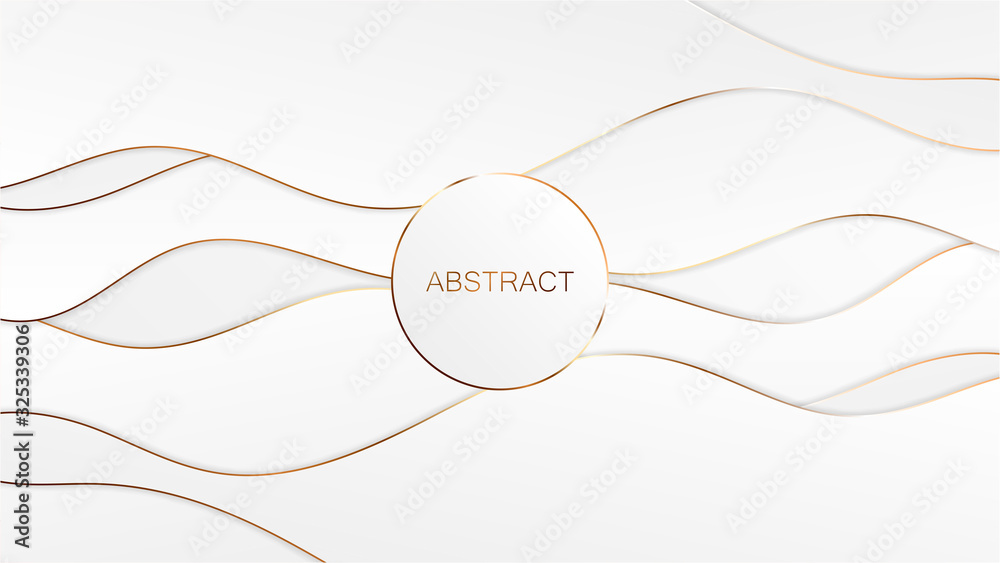 Abstract white gold luxury background. Abstract white gold luxury background.