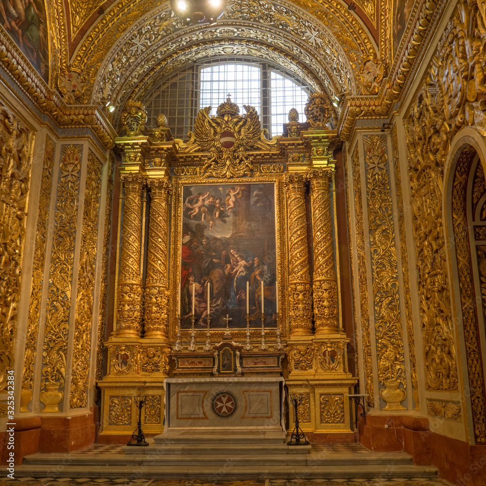 malte : co cathedrale la valette