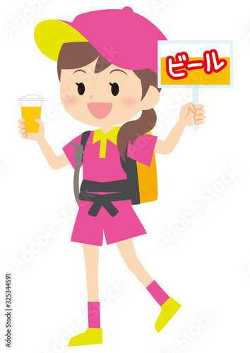 野球の売り子