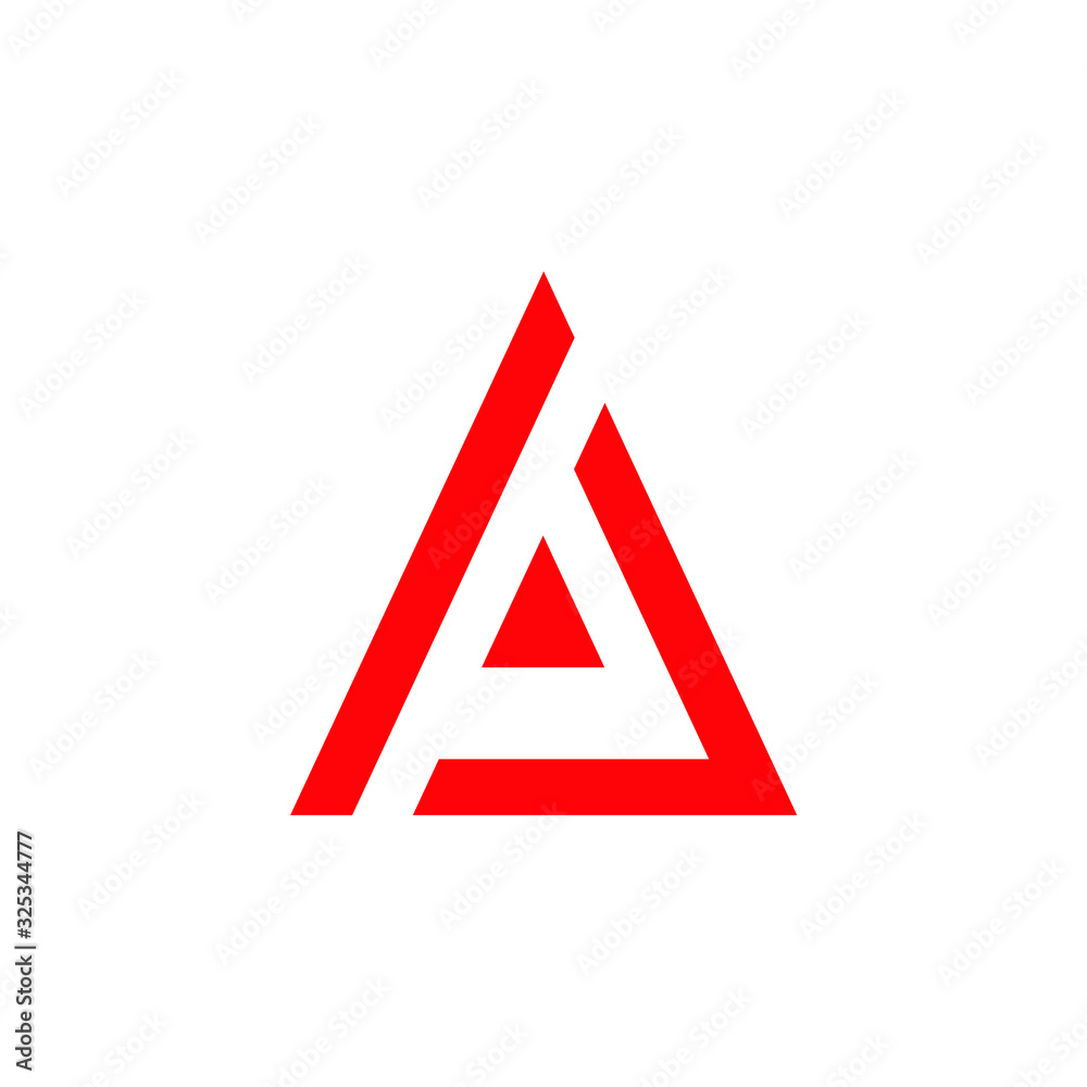 Letter A, A vector icon, logo Letter A, A vector icon, logo