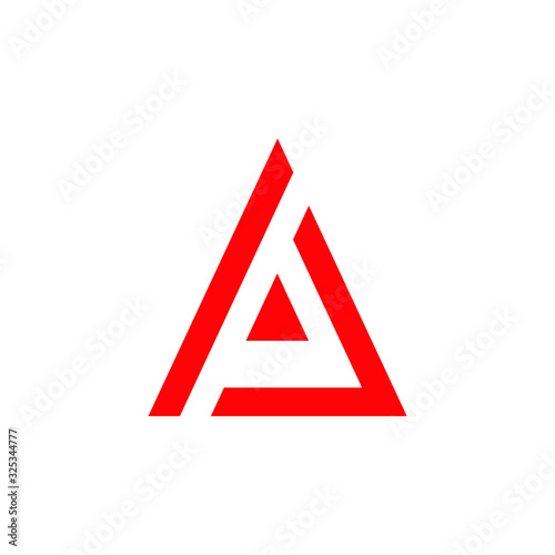 Free Download Letter A, A vector icon, logo - GFXLoad