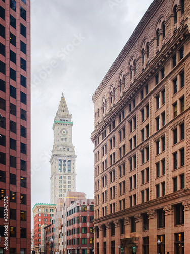 Custom House Tower on State Street in downtown Boston