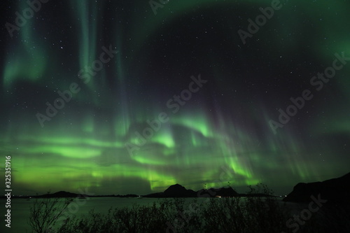 Nordlicht Aurora Borealis in Norwegen © BoJe