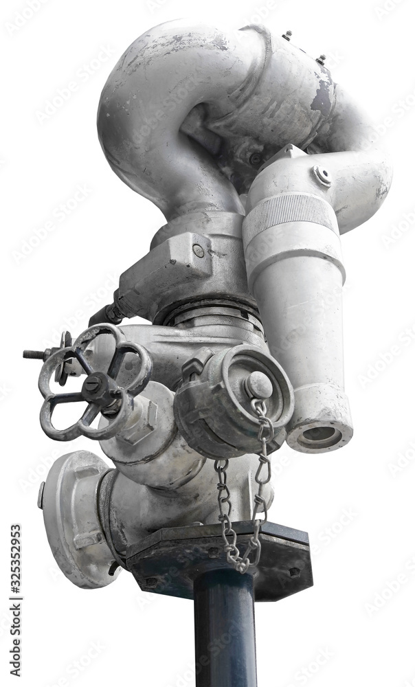 High pressure fire hydrant with quick connecting locks High pressure fire hydrant with quick connecting locks