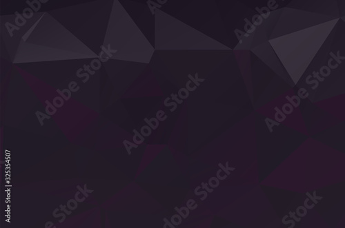 Dark low poly template vector background illustration with an elegant design esign