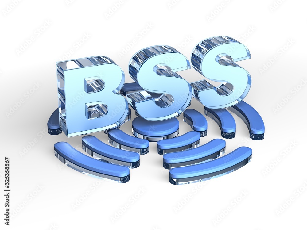 BSS acronym (Base station subsystem) Stock Illustration Adobe Stock