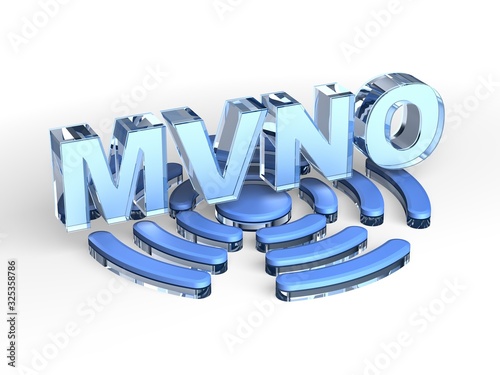 MVNO acronym (Mobile virtual network operator)