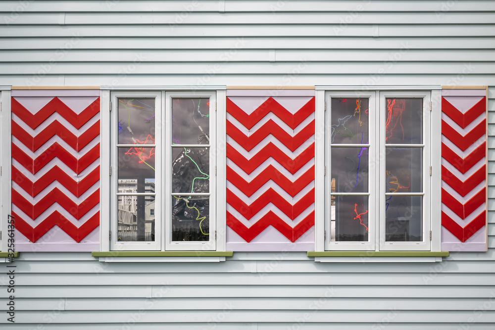 Fototapeta premium New zealand doors and windows