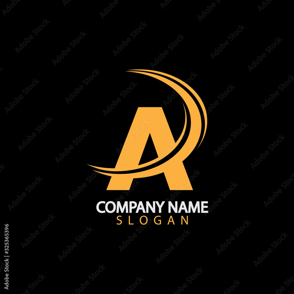 A Letter Logo Business Template Vector icon A Letter Logo Business Template Vector icon