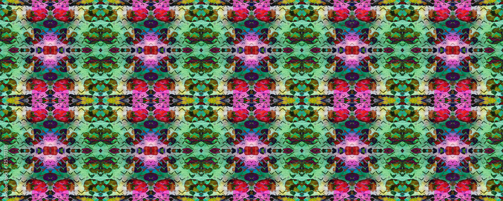 Watercolor Ethnic Design. Watercolor Ethnic Design.