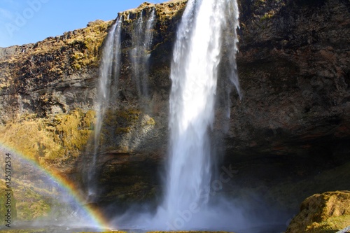 Rainbow in the waterfall 