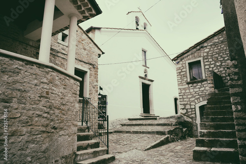 Ancient house of the birth of Padre Pio, historic center of Pietrelcina photo