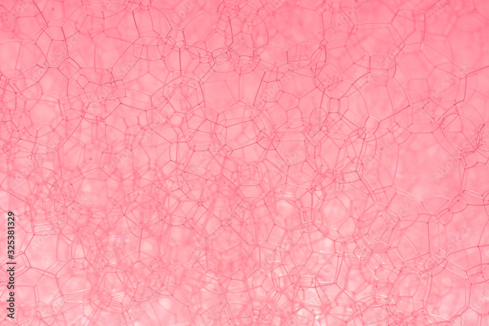 The texture of the foam. The texture of the foam.
