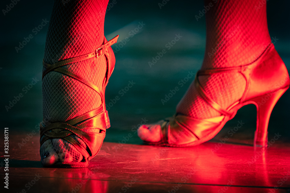 Dance shoes... - obrazy, fototapety, plakaty 
