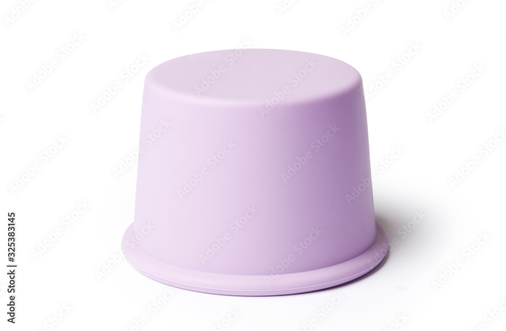 silicone mold for baking on a white background. Culinary accessories of the baker. Small baking cups. It is isolated. silicone mold for baking on a white background. Culinary accessories of the baker. Small baking cups. It is isolated.