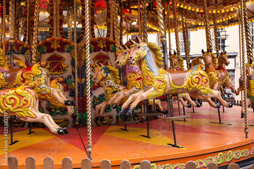 The funfair in Carlisle Cumbria. © daniel