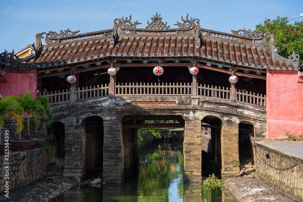 Japanese Covered Bridge at Hoi An old town Japanese Covered Bridge at Hoi An old town